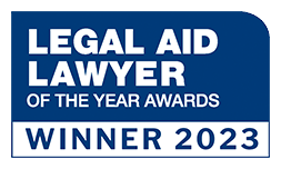 Legal Aid lawyer of the Year Winner 2023
